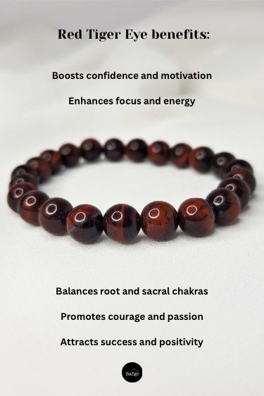 Red Tiger Eye Bracelet – AAA Quality Energy Stone