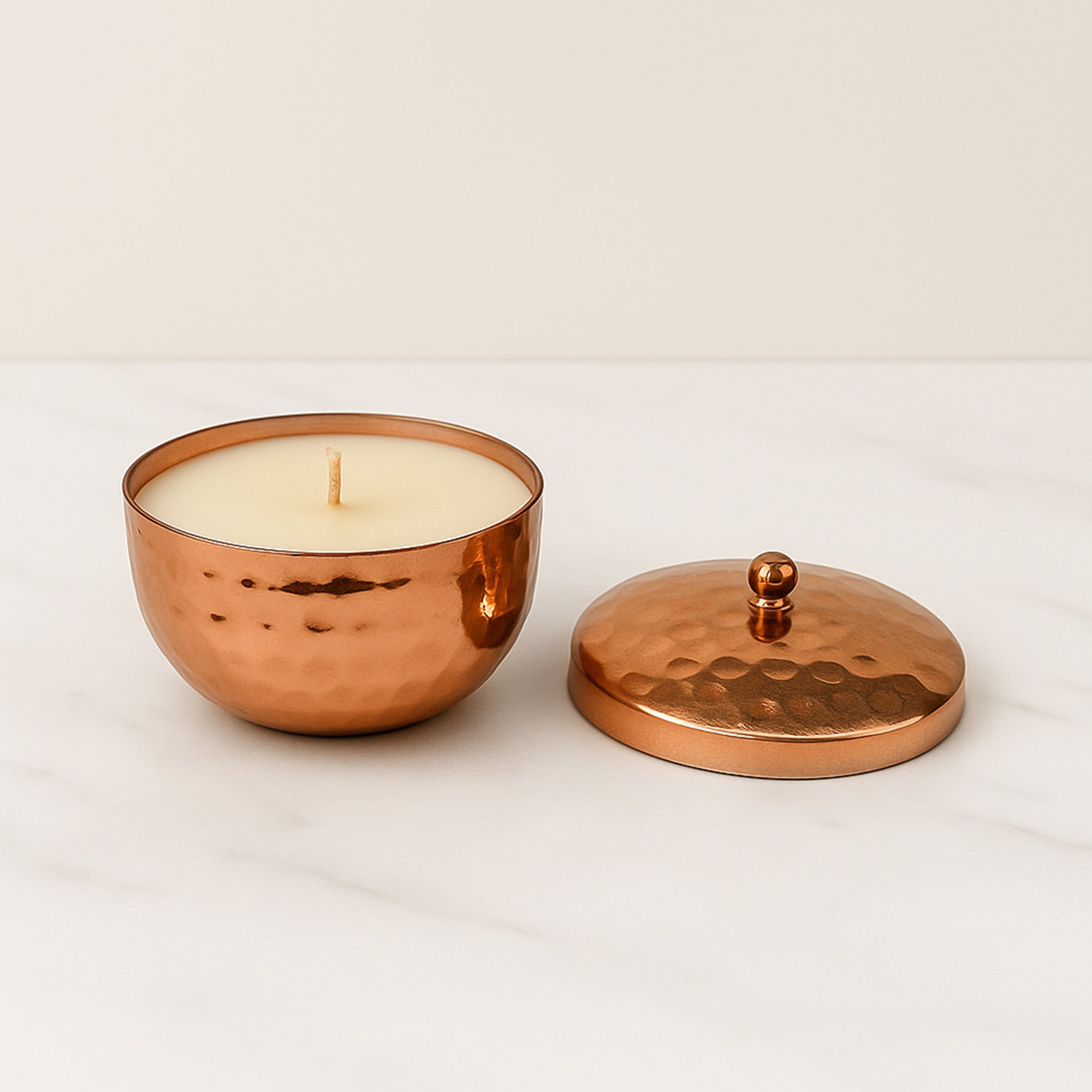 Aurum copper Candle | Soy Wax Candle by Bazgo