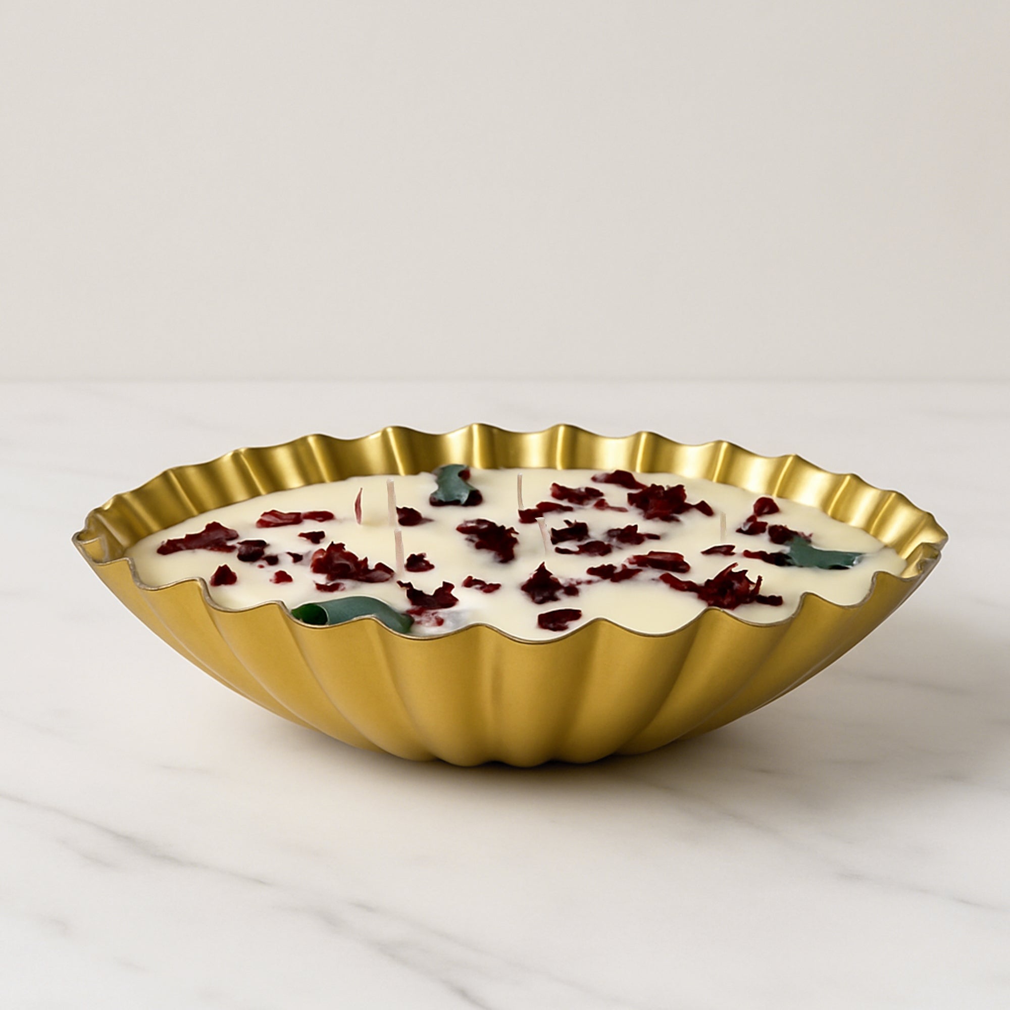 Golden Glow Candle | Soy Wax Candle by Bazgo