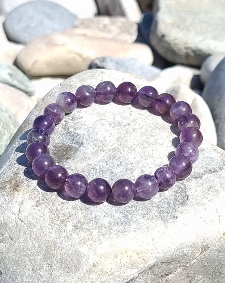Amethyst Bracelet – AAA Quality Stone of Calmness & Clarity