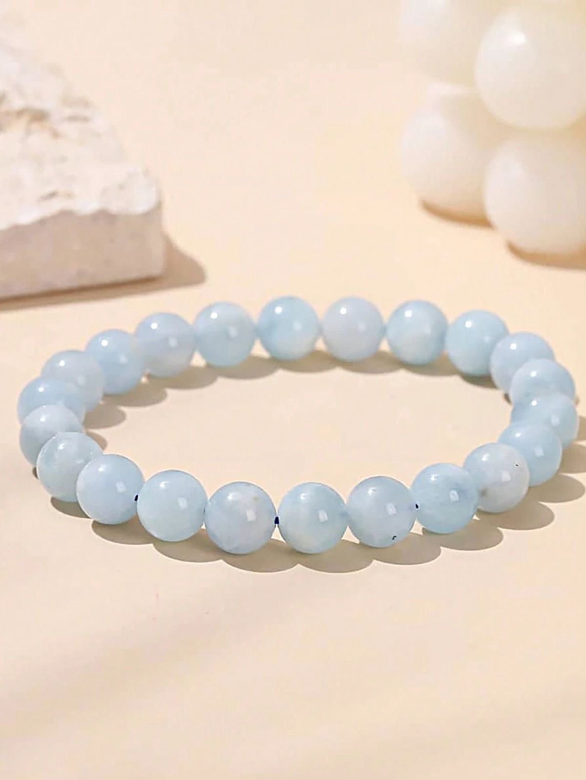 Aquamarine Bracelet – AAA Quality Stone of Calmness & Communication