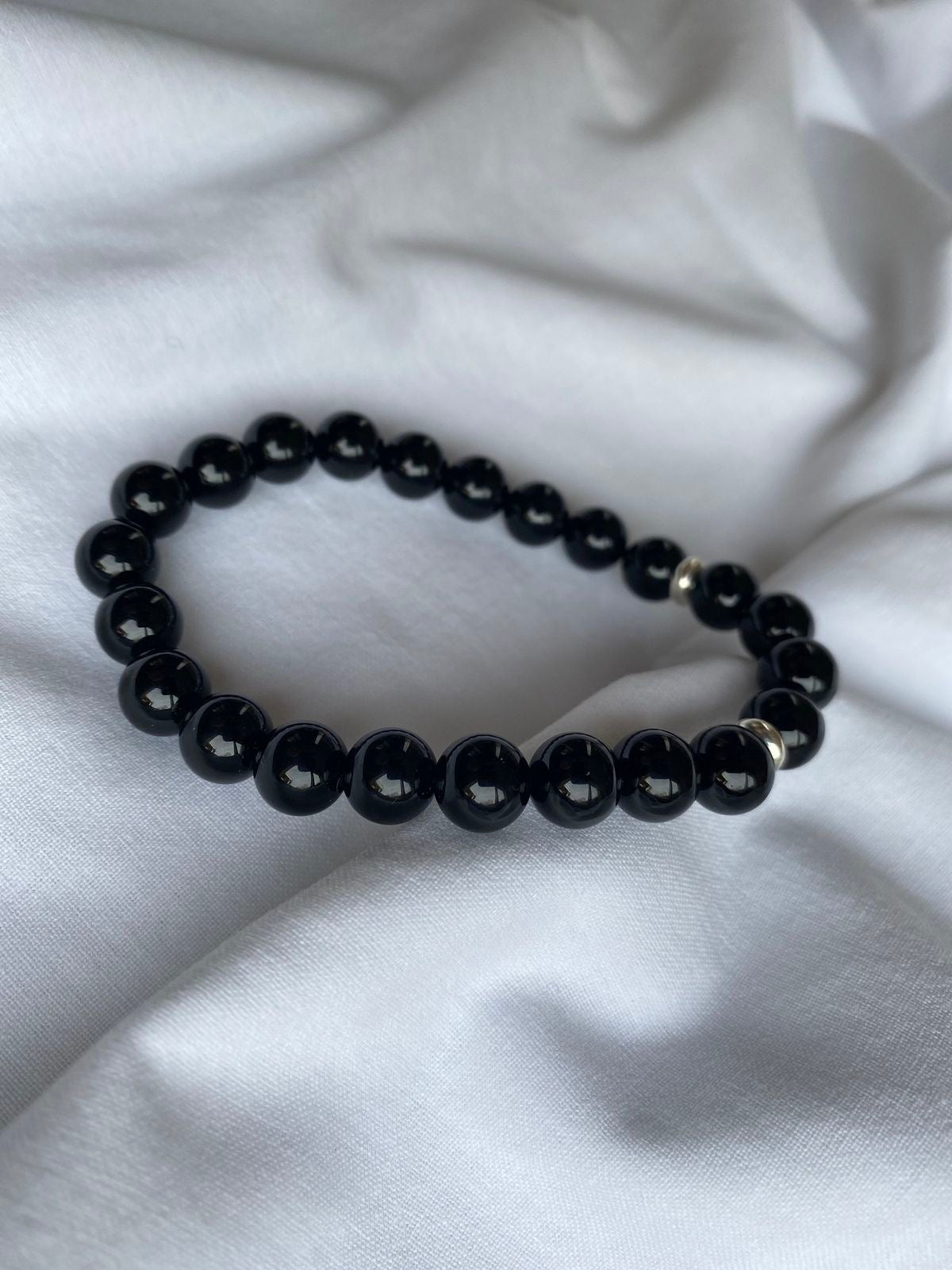 Black Tourmaline Bracelet – AAA Quality Stone of Protection & Grounding
