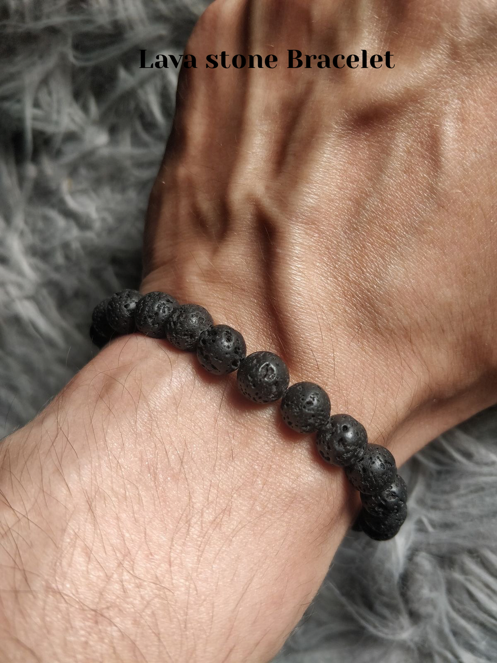 Lava Stone Bracelet – AAA Quality Stone of Strength & Grounding