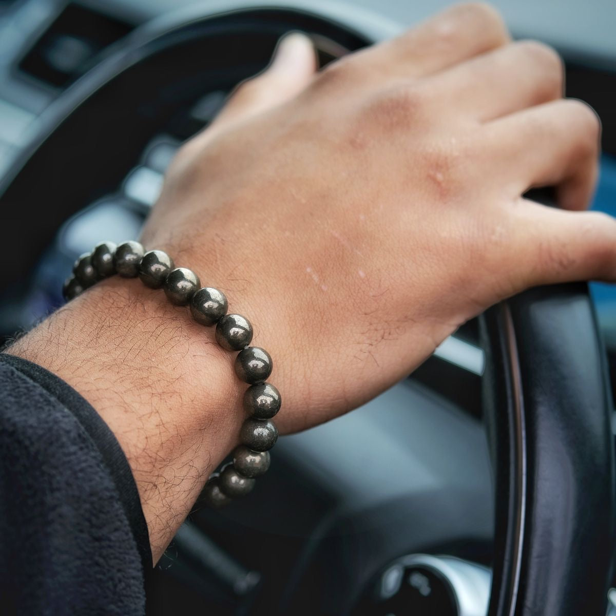 Rough Pyrite Bracelet – AAA Quality Stone of Protection & Prosperity